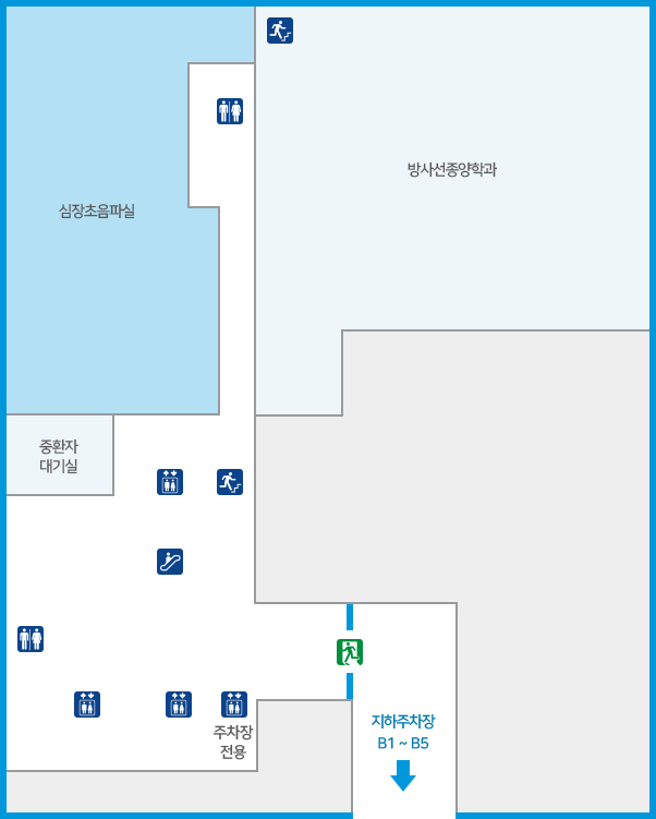 지하 1층 심초음파실