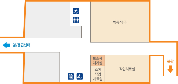 지하 2층 보호자 대기실